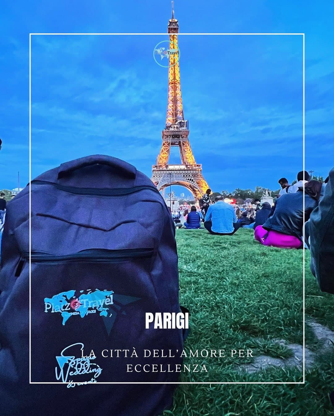 Torre Eiffel - #seguilozaino Platz Travel